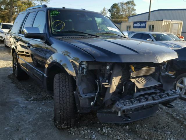 5LMJJ2HT0FEJ09803 - 2015 LINCOLN NAVIGATOR BLACK photo 1