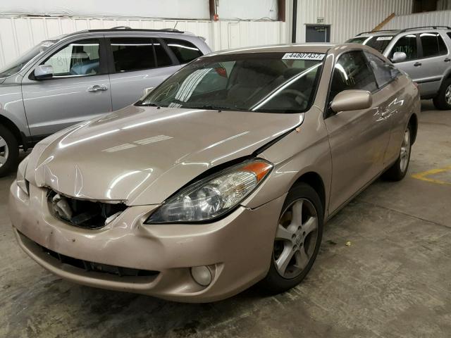 4T1CA38P64U027095 - 2004 TOYOTA CAMRY SOLA TAN photo 2