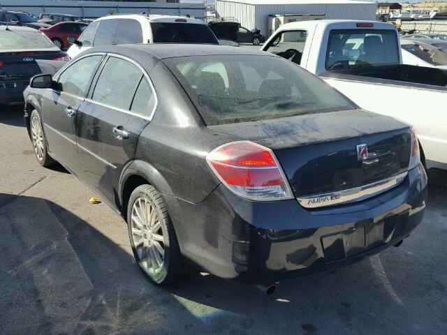 1G8ZV57728F126890 - 2008 SATURN AURA XR BLACK photo 3