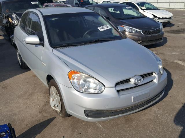 KMHCM3AC8AU154649 - 2010 HYUNDAI ACCENT BLU SILVER photo 1