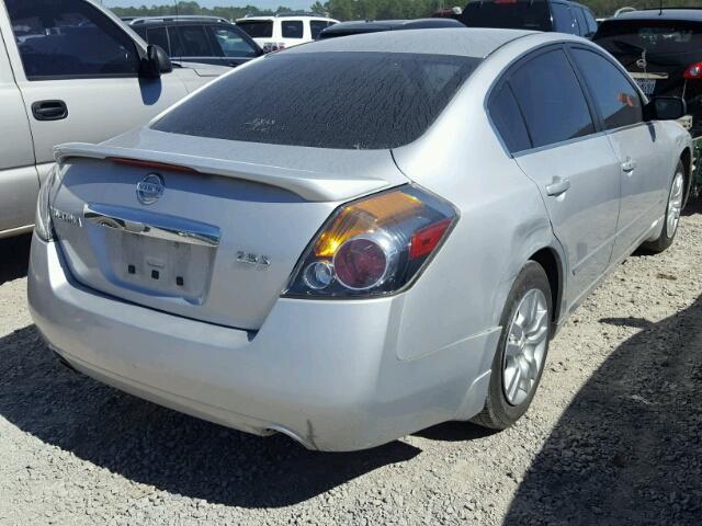 1N4AL2AP4CN427777 - 2012 NISSAN ALTIMA BAS SILVER photo 4