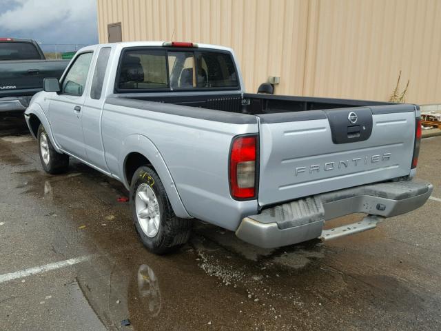 1N6DD26T83C416803 - 2003 NISSAN FRONTIER K SILVER photo 3