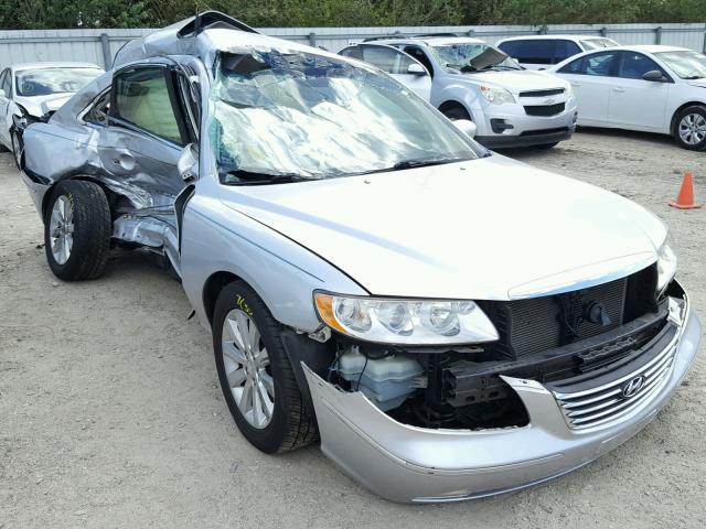 KMHFC46F09A370369 - 2009 HYUNDAI AZERA SE SILVER photo 1