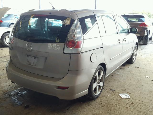 JM1CR293970151795 - 2007 MAZDA 5 SILVER photo 4