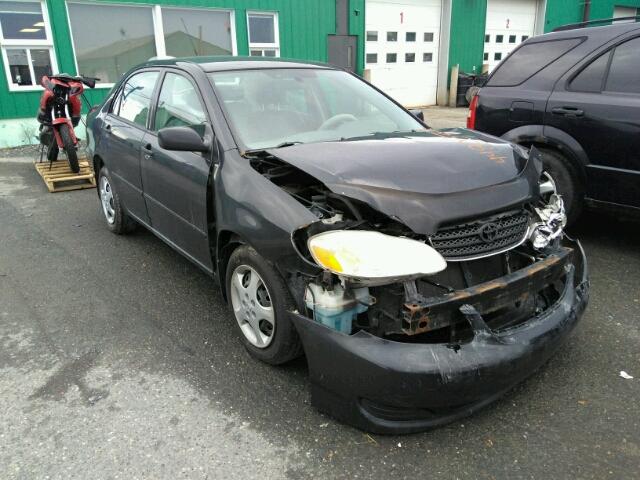 2T1BR32EX6C565430 - 2006 TOYOTA COROLLA BLACK photo 1