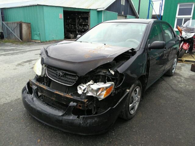 2T1BR32EX6C565430 - 2006 TOYOTA COROLLA BLACK photo 2