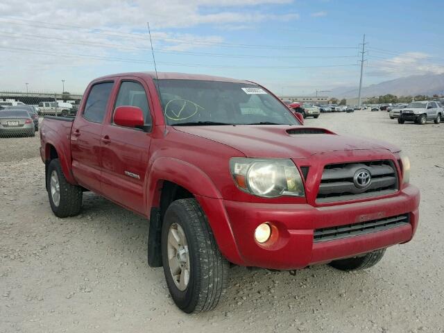 3TMJU62N79M073591 - 2009 TOYOTA TACOMA DOU RED photo 1