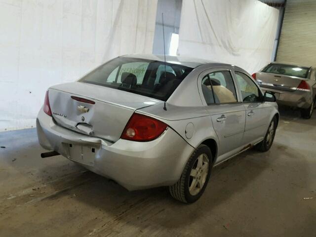 1G1AF5F52A7175824 - 2010 CHEVROLET COBALT 2LT SILVER photo 4