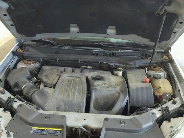 1G1AF5F52A7175824 - 2010 CHEVROLET COBALT 2LT SILVER photo 7