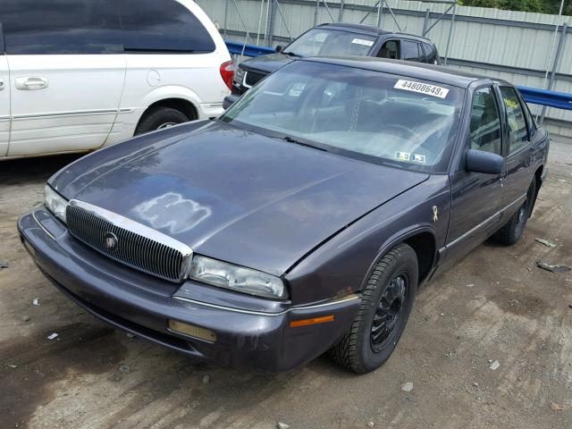 2G4WB52L4S1405953 - 1995 BUICK REGAL CUST PURPLE photo 2