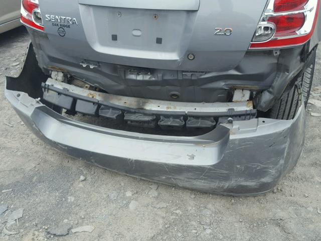 3N1AB61E47L659128 - 2007 NISSAN SENTRA 2.0 GRAY photo 9