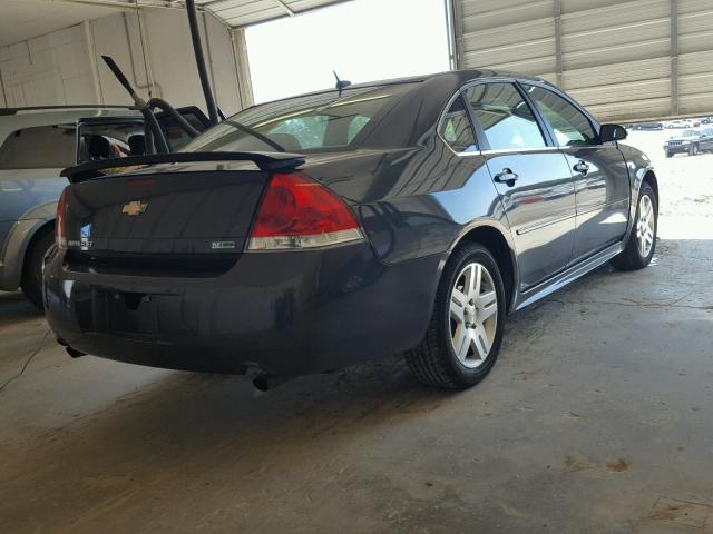 2G1WG5E39D1213828 - 2013 CHEVROLET IMPALA LT CHARCOAL photo 4