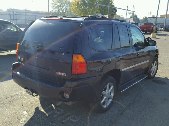 1GKDT13SX82207947 - 2008 GMC ENVOY BURGUNDY photo 4