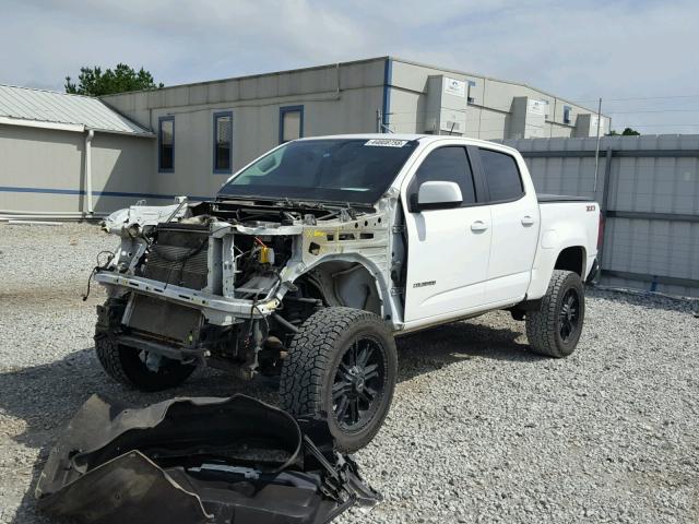 1GCGTDE32G1107748 - 2016 CHEVROLET COLORADO Z WHITE photo 2