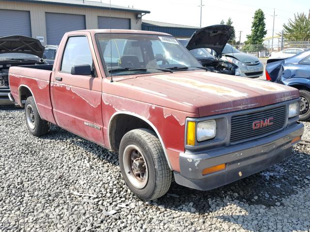 1GTCS14A9N8505480 - 1992 GMC SONOMA RED photo 1