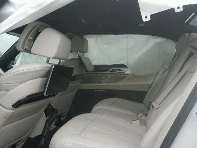 WBA7F2C51GG419621 - 2016 BMW 750 XI WHITE photo 6