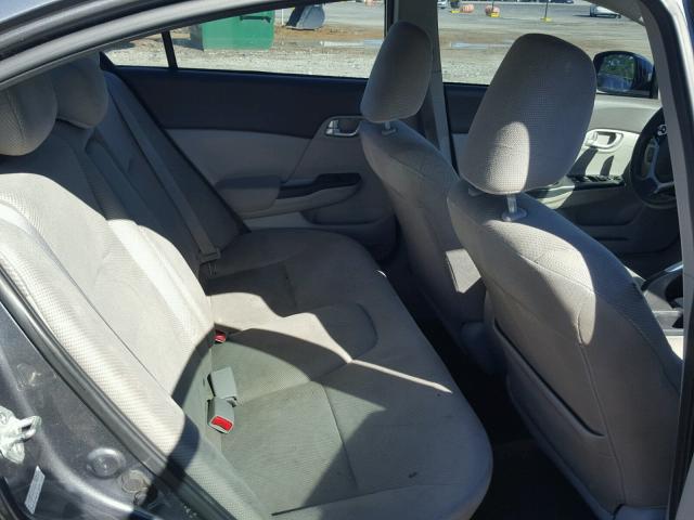 2HGFB2F83CH505898 - 2012 HONDA CIVIC EX GRAY photo 6
