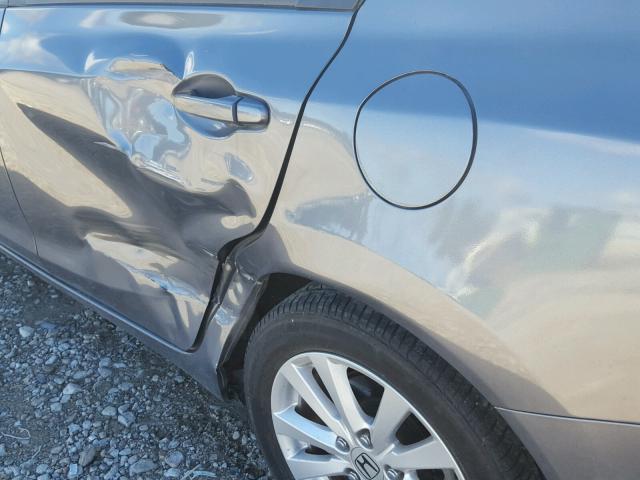 2HGFB2F83CH505898 - 2012 HONDA CIVIC EX GRAY photo 9