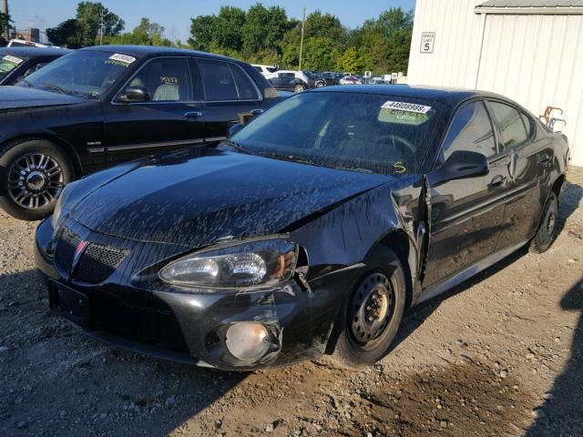 2G2WP552771215584 - 2007 PONTIAC GRAND PRIX BLACK photo 2