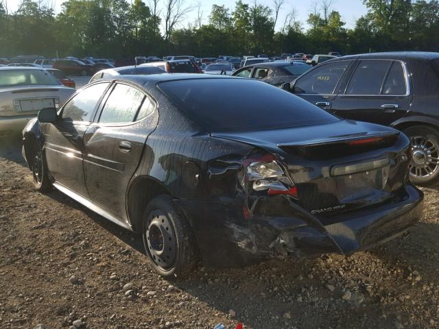 2G2WP552771215584 - 2007 PONTIAC GRAND PRIX BLACK photo 3