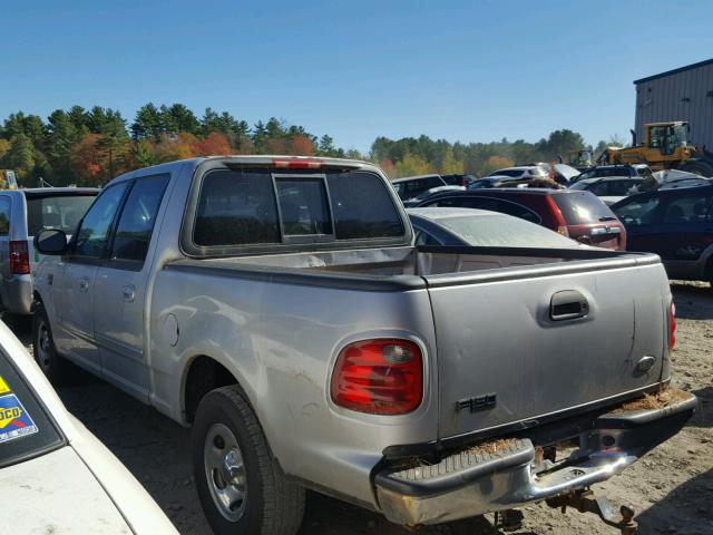 1FTRW07633KA36452 - 2003 FORD F150 SUPER GRAY photo 3