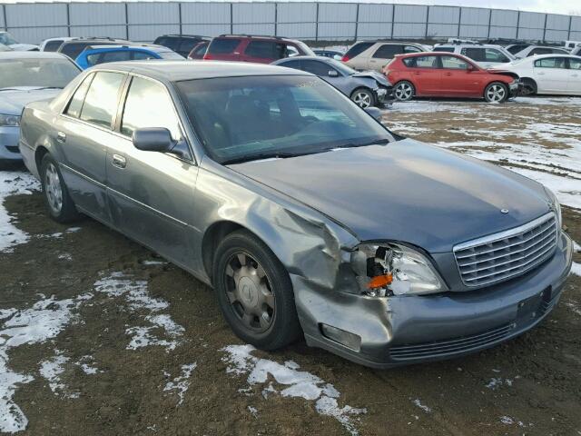 1G6KD57YX4U183348 - 2004 CADILLAC DEVILLE GRAY photo 1