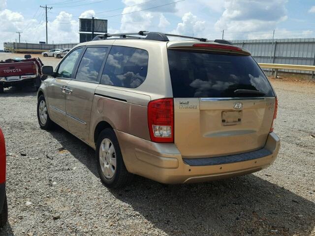 KNDMC233676038303 - 2007 HYUNDAI ENTOURAGE GOLD photo 3