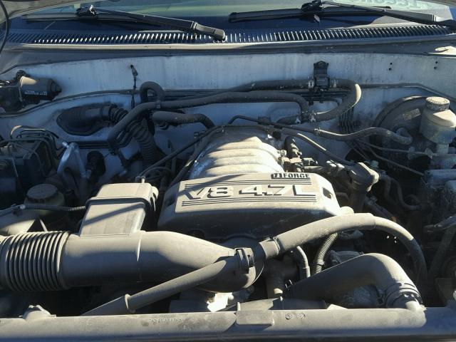 5TDZT34A23S173698 - 2003 TOYOTA SEQUOIA SR WHITE photo 7