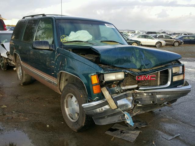 1GKEK13R5VJ737524 - 1997 GMC YUKON GREEN photo 1