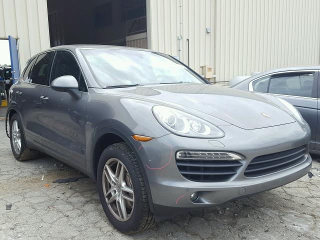 WP1AE2A24DLA15525 - 2013 PORSCHE CAYENNE S GRAY photo 1