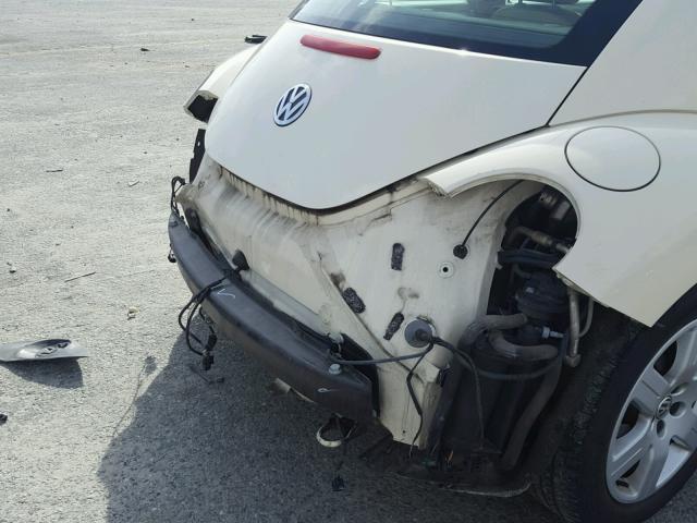 3VWRG31C67M509804 - 2007 VOLKSWAGEN NEW BEETLE 奶油色 照片 9