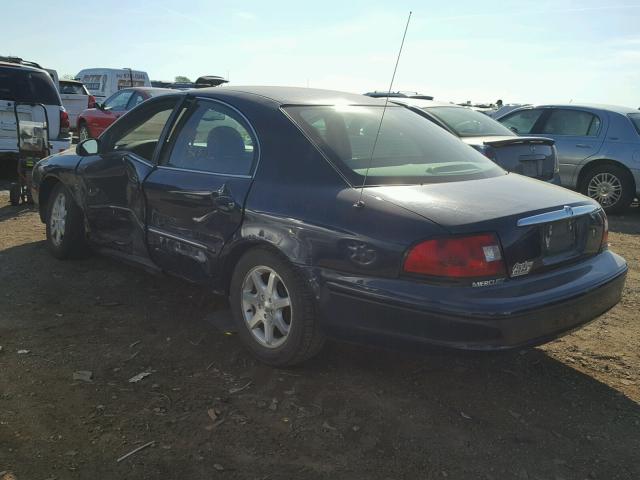 1MEFM55S12G605109 - 2002 MERCURY SABLE BLUE photo 3