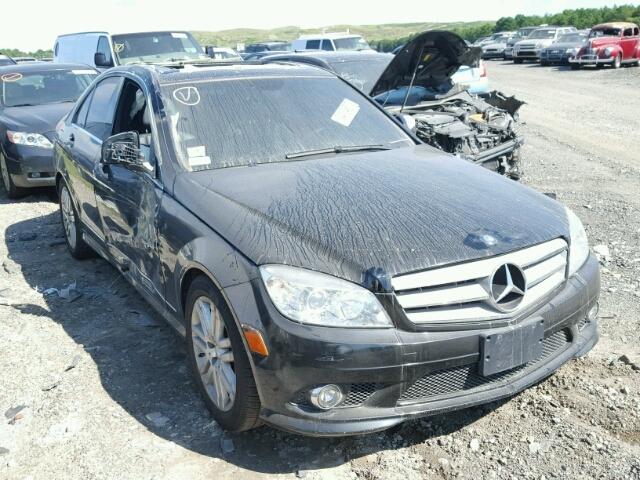 WDDGF81X68F154573 - 2008 MERCEDES-BENZ C 300 4MAT BLACK photo 1