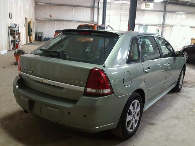 1G1ZU63896F141485 - 2006 CHEVROLET MALIBU MAX GREEN photo 4