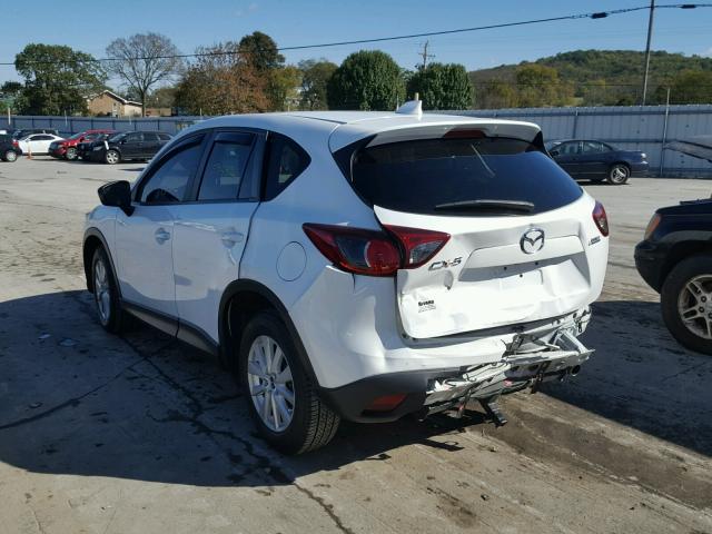 JM3KE2CE0D0126255 - 2013 MAZDA CX-5 WHITE photo 3