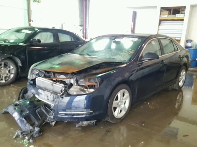1G1ZA5E04AF285948 - 2010 CHEVROLET MALIBU LS 蓝色 照片 2