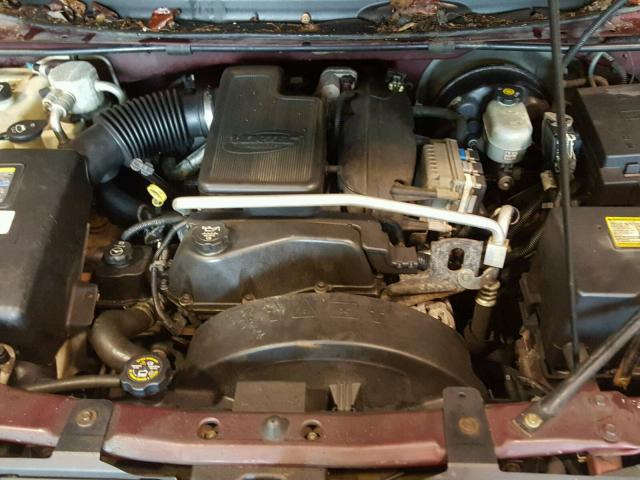 4NUET16S646700608 - 2004 ISUZU ASCENDER S 勃艮第红 照片 7