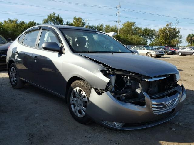 KMHDU4AD8AU141354 - 2010 HYUNDAI ELANTRA BL SILVER photo 1