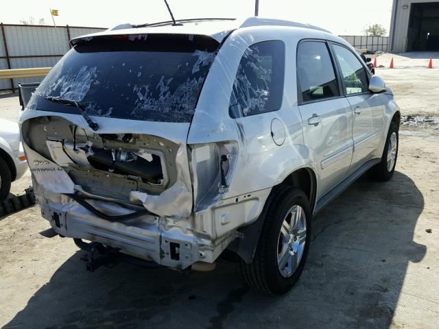 2CNDL53F596209532 - 2009 CHEVROLET EQUINOX SILVER photo 4