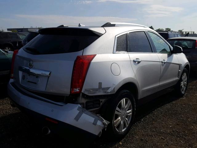 3GYFNDEY1BS563047 - 2011 CADILLAC SRX LUXURY SILVER photo 4