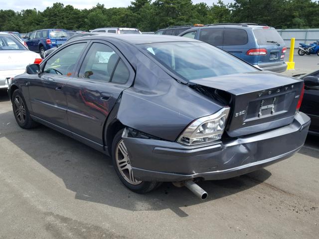 YV1RS592892721701 - 2009 VOLVO S60 2.5T GRAY photo 3
