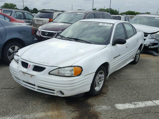1G2NF52F12C137991 - 2002 PONTIAC GRAND AM S Ağ foto 2