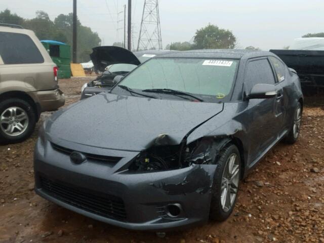 JTKJF5C71B3005050 - 2011 TOYOTA SCION TC GRAY photo 2