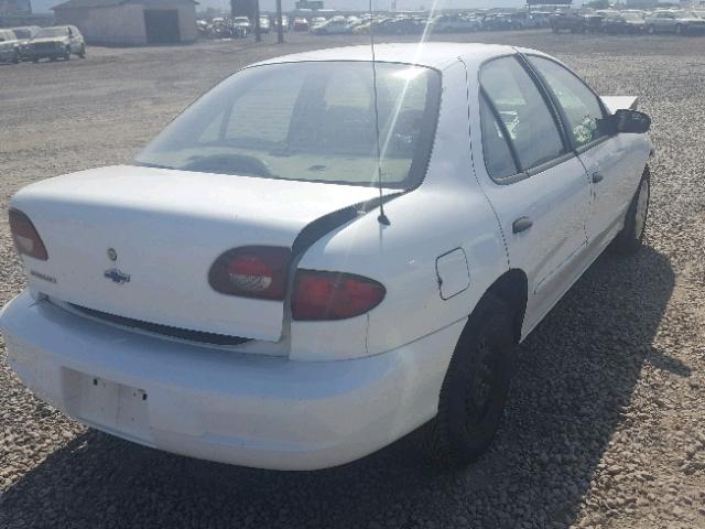 1G1JC524027269076 - 2002 CHEVROLET CAVALIER B WHITE photo 4