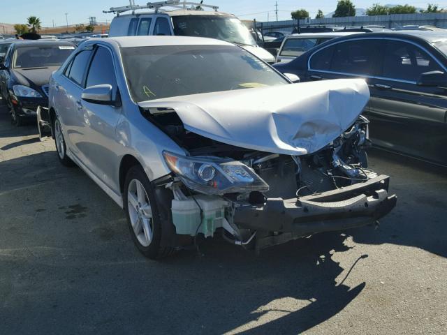 4T1BF1FK7DU265580 - 2013 TOYOTA CAMRY L SILVER photo 1