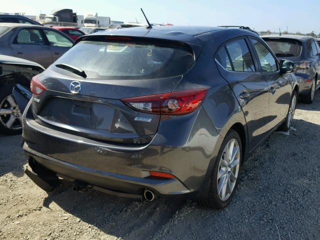 JM1BN1L34H1113767 - 2017 MAZDA 3 TOURING CHARCOAL photo 4