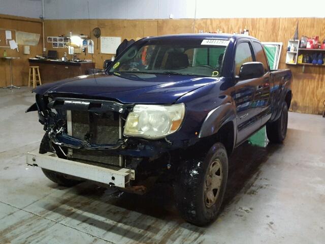 5TEUU42N46Z188682 - 2006 TOYOTA TACOMA ACC BLUE photo 2