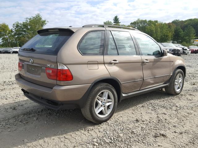 5UXFB53545LV15371 - 2005 BMW X5 4.4I TAN photo 4