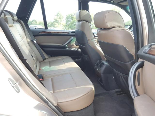 5UXFB53545LV15371 - 2005 BMW X5 4.4I TAN photo 6