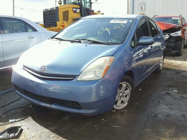 JTDKB20UX77570171 - 2007 TOYOTA PRIUS BLUE photo 2
